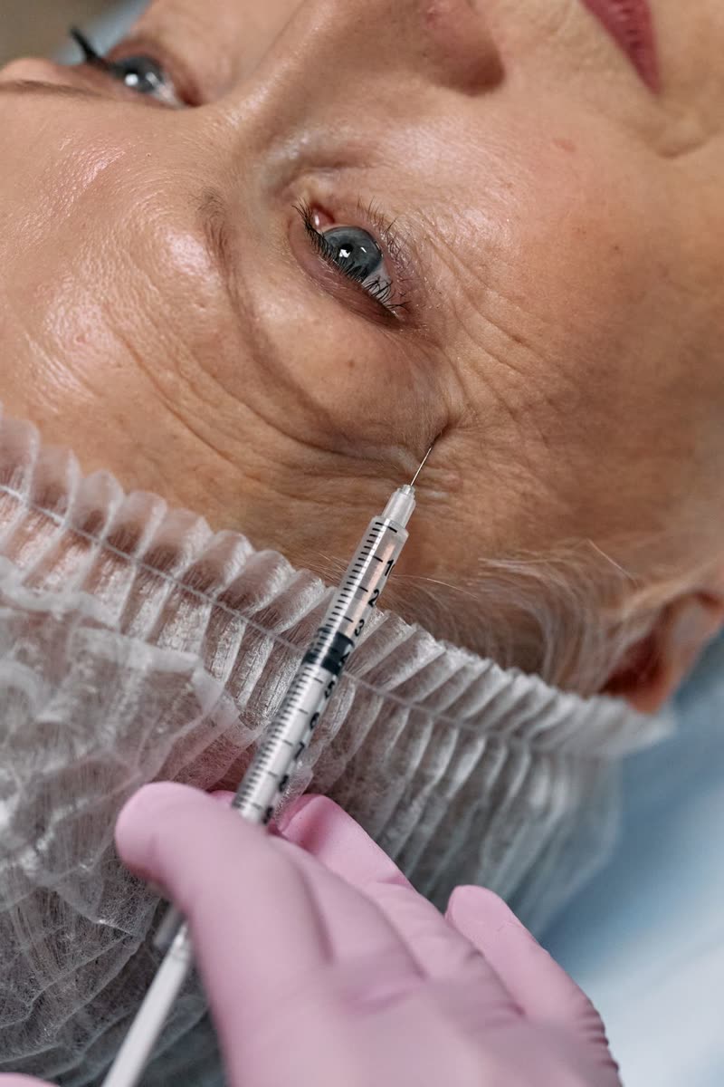 Injection de botox au cabinet