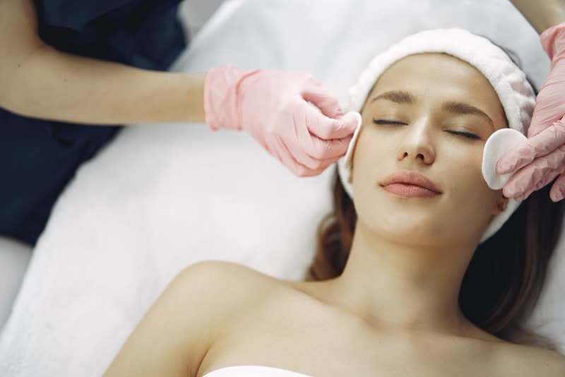 Peeling et soins éclat